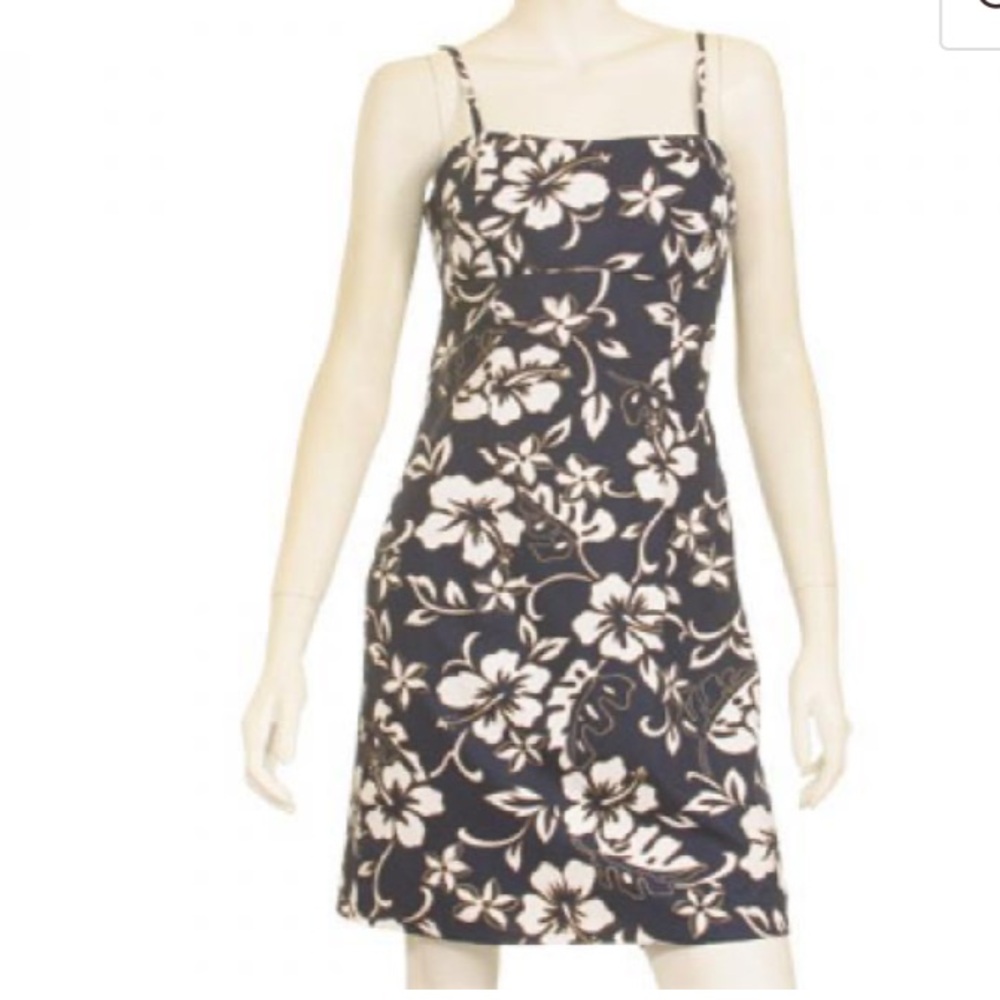 NEW🌺Hilo Hattie’s Classic Hibiscus Strap Dress